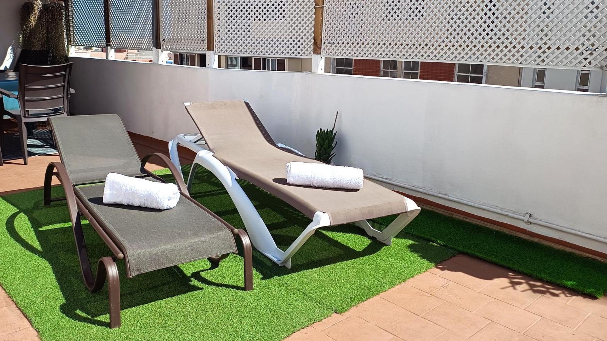 Center Santa Cruz, Alojamiento Centrico Con Gran Terraza, Cocina , Salon Y Banos, Todo Privado Eksteriør billede