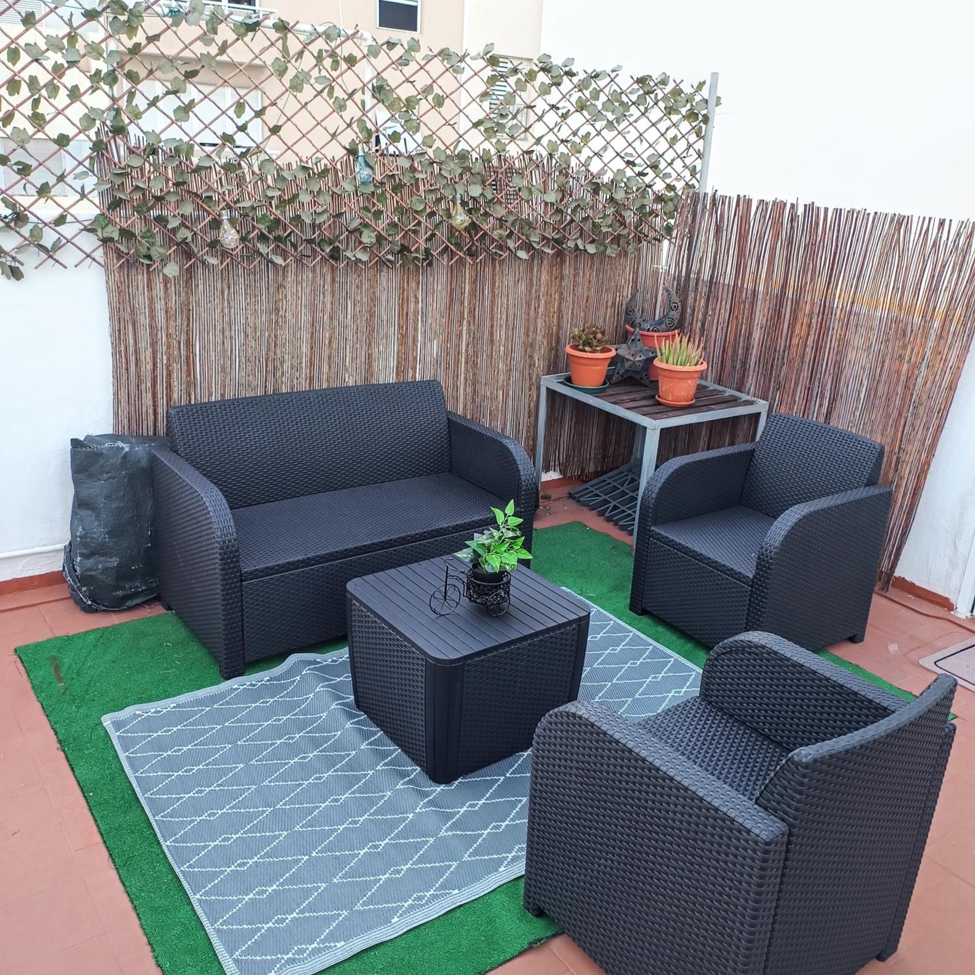 Center Santa Cruz, Alojamiento Centrico Con Gran Terraza, Cocina , Salon Y Banos, Todo Privado Eksteriør billede