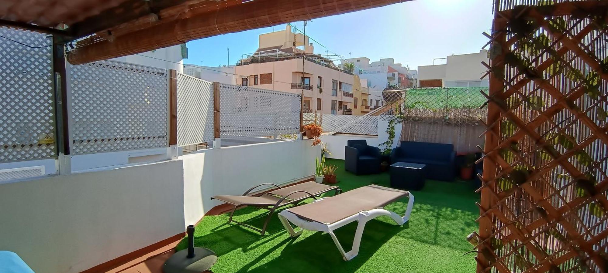Center Santa Cruz, Alojamiento Centrico Con Gran Terraza, Cocina , Salon Y Banos, Todo Privado Eksteriør billede